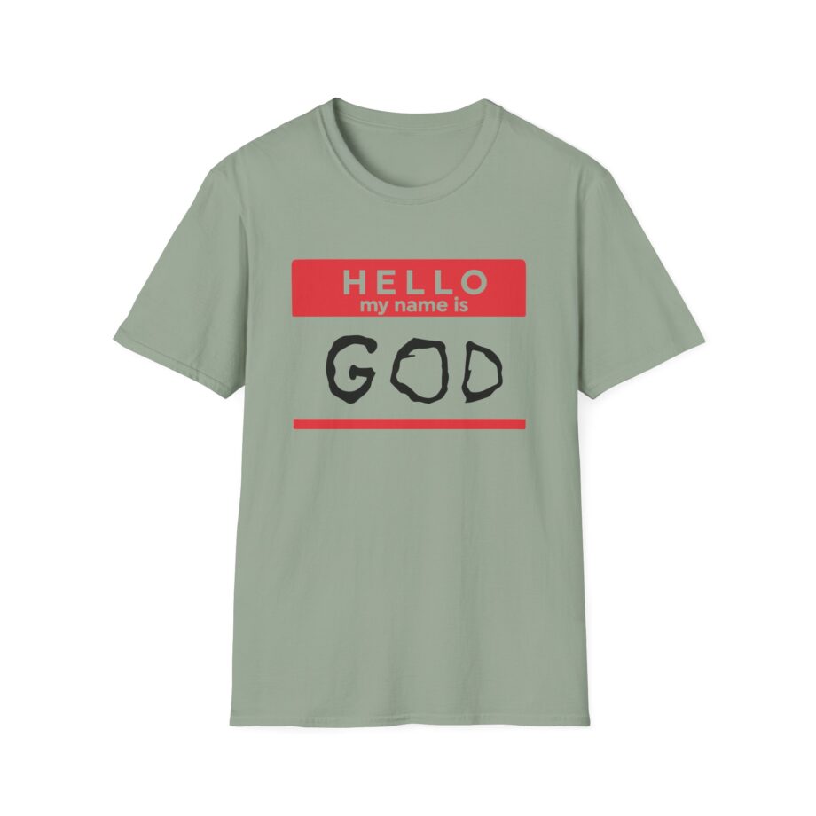 Aphex Twin Hello My Name is God Unisex Softstyle T-Shirt