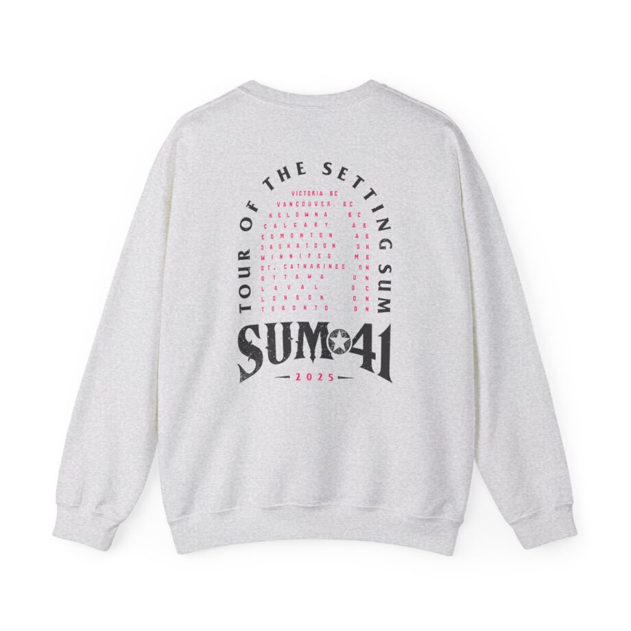 Sum 41 Tour of the Setting Sum Unisex Heavy Blend™ Crewneck Sweatshirt