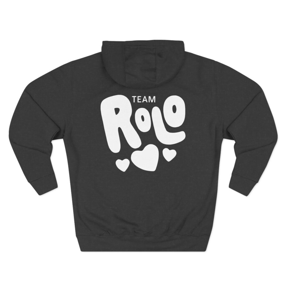 Harlow and Popcorn Stars Three-Panel Fleece Hoodie