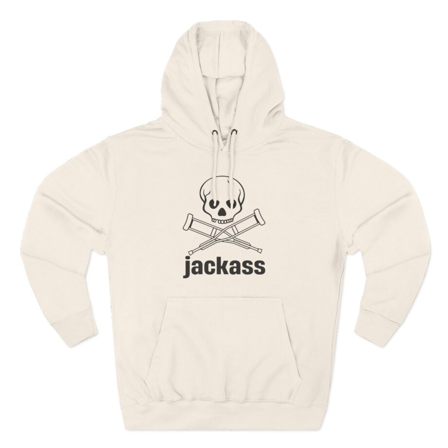 Jackass Three-Panel Fleece Hoodie