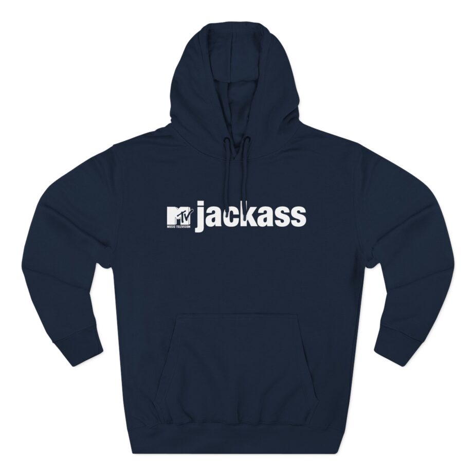 Jackass Mtv Three-Panel Fleece Hoodie