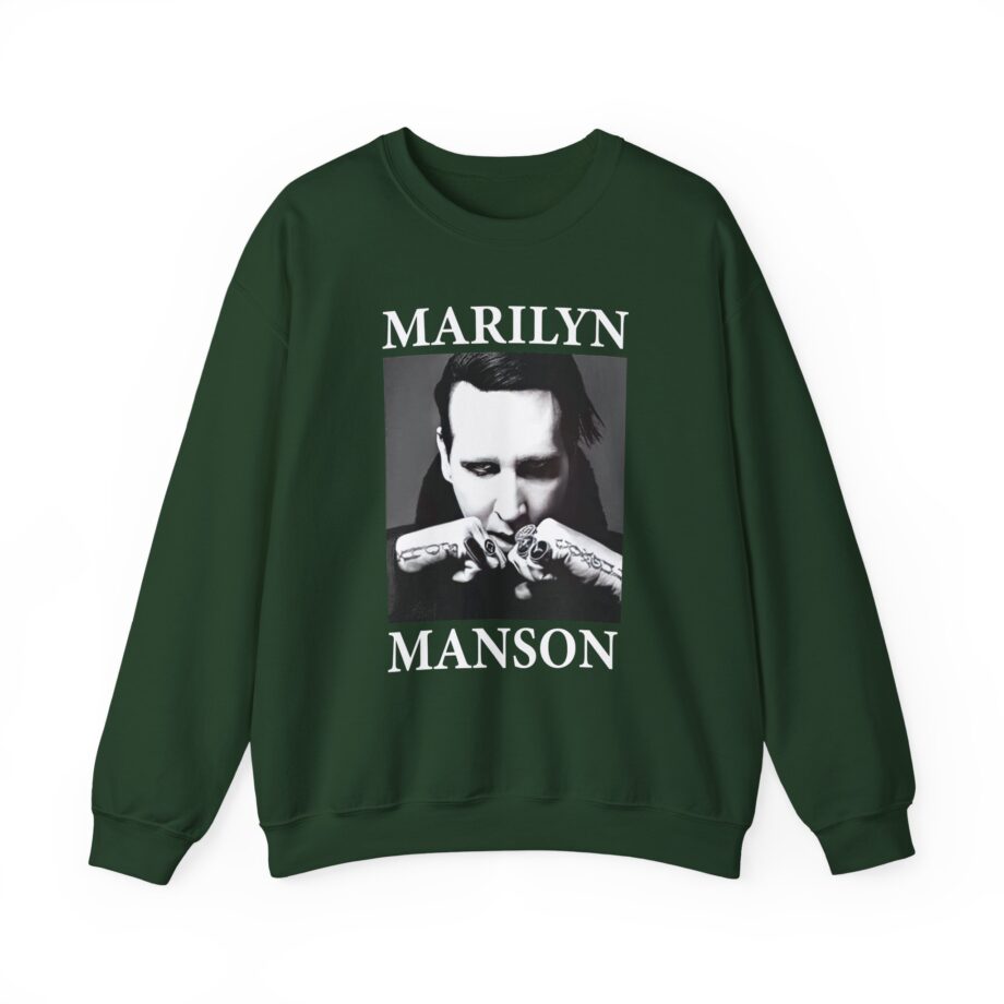 Marilyn Manson Fists Amplified Unisex Heavy Blend™ Crewneck Sweatshirt