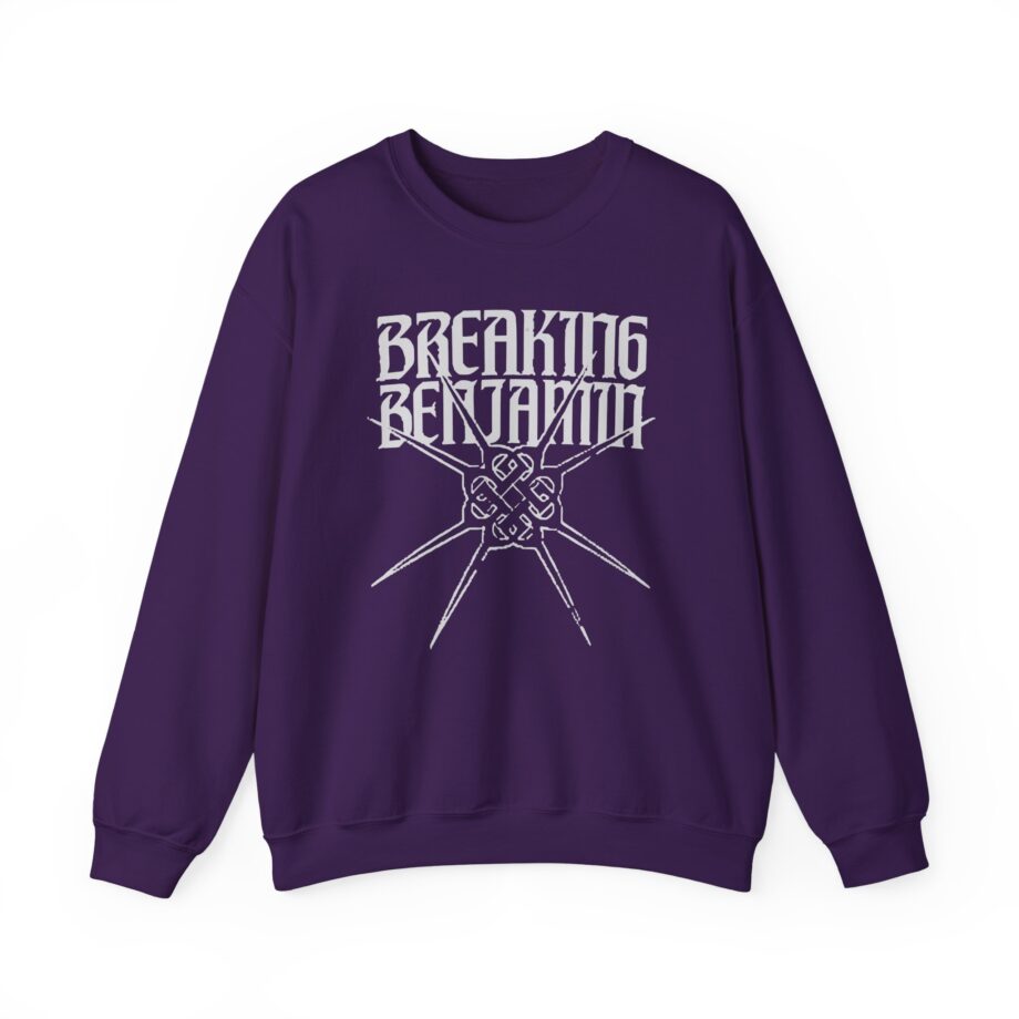 Breaking Benjamin Spike Logo Unisex Heavy Blend Crewneck Sweatshirt