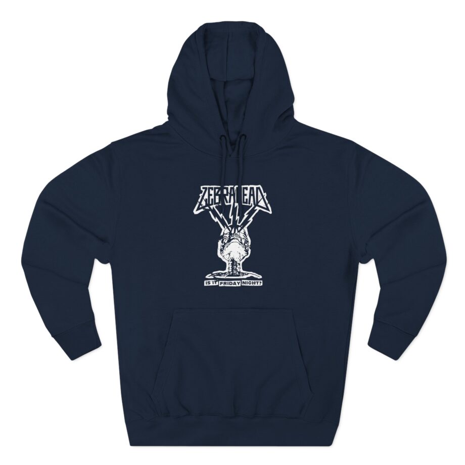 Zebrahead Lightning Skull Friday night tour Three-Panel Fleece Hoodie