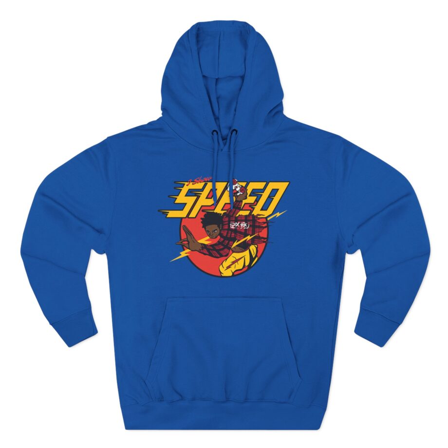 Ishowspeed Three-Panel Fleece Hoodie