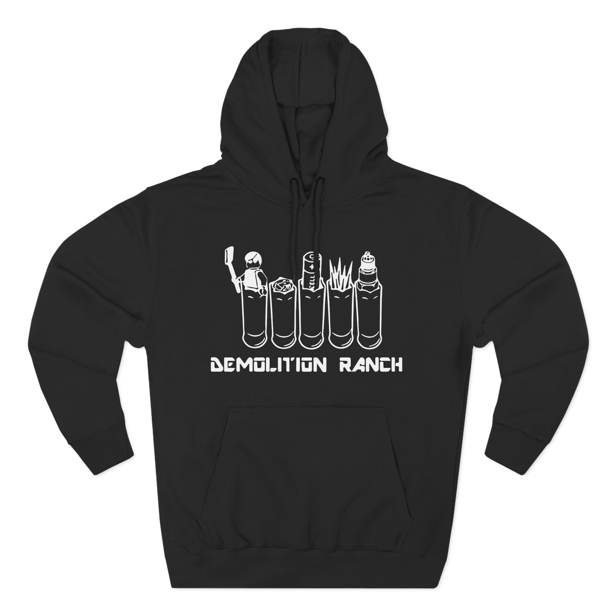 Demolition Ranch Three-Panel Fleece Hoodie