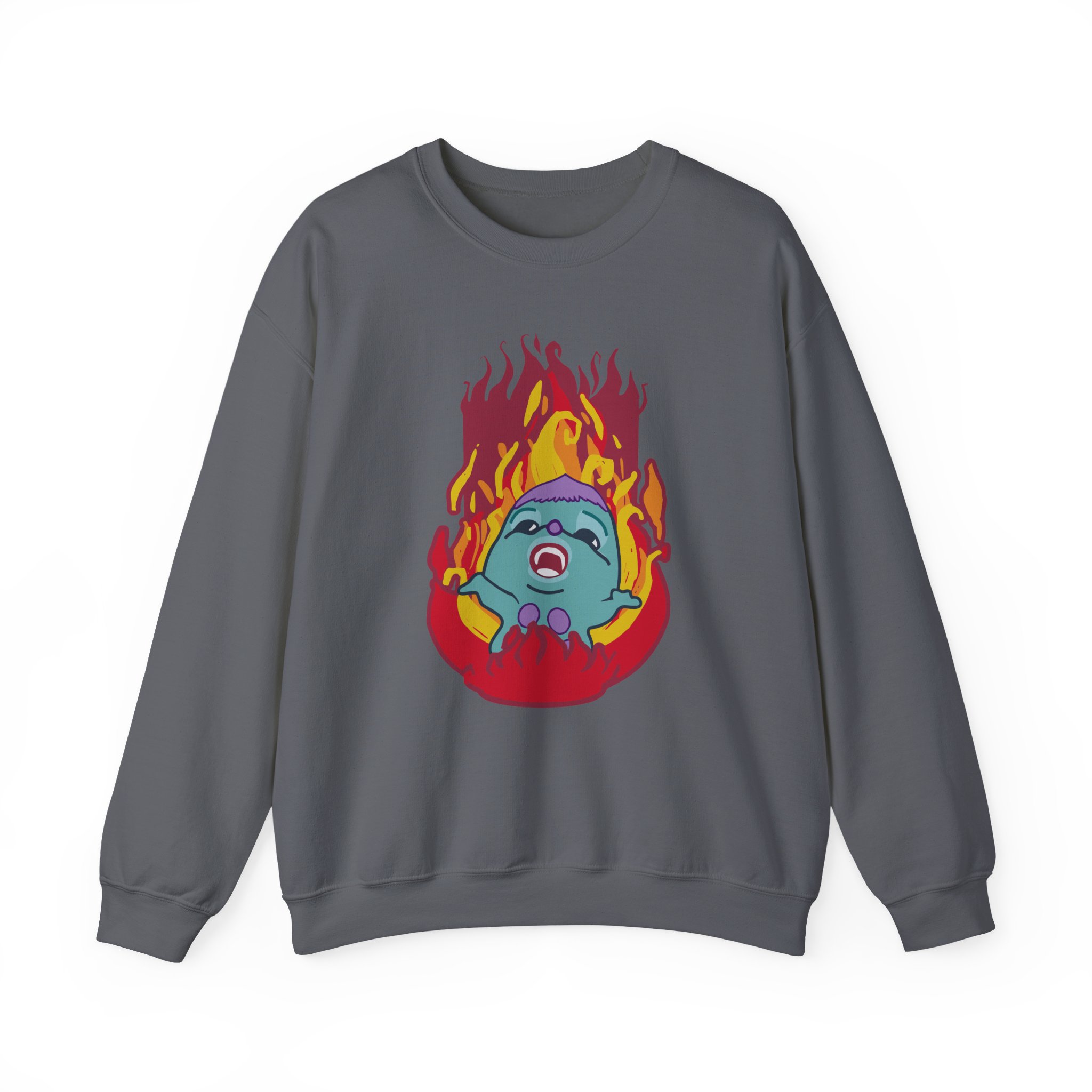 Samantha Eve Bb Fire Unisex Heavy Blend Crewneck Sweatshirt
