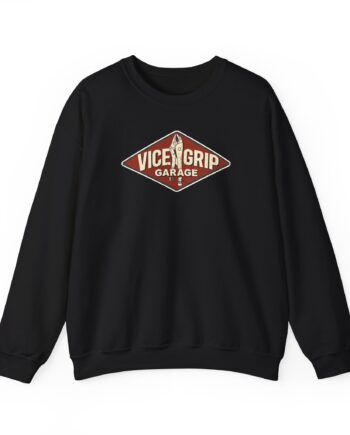 Vicegripgarage Garage Sign Unisex Heavy Blend™ Crewneck Sweatshirt