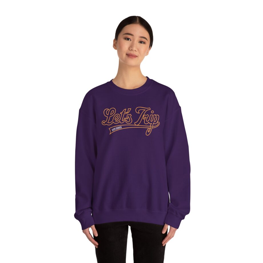Sturniolo Let's Trip Script Unisex Heavy Blend™ Crewneck Sweatshirt