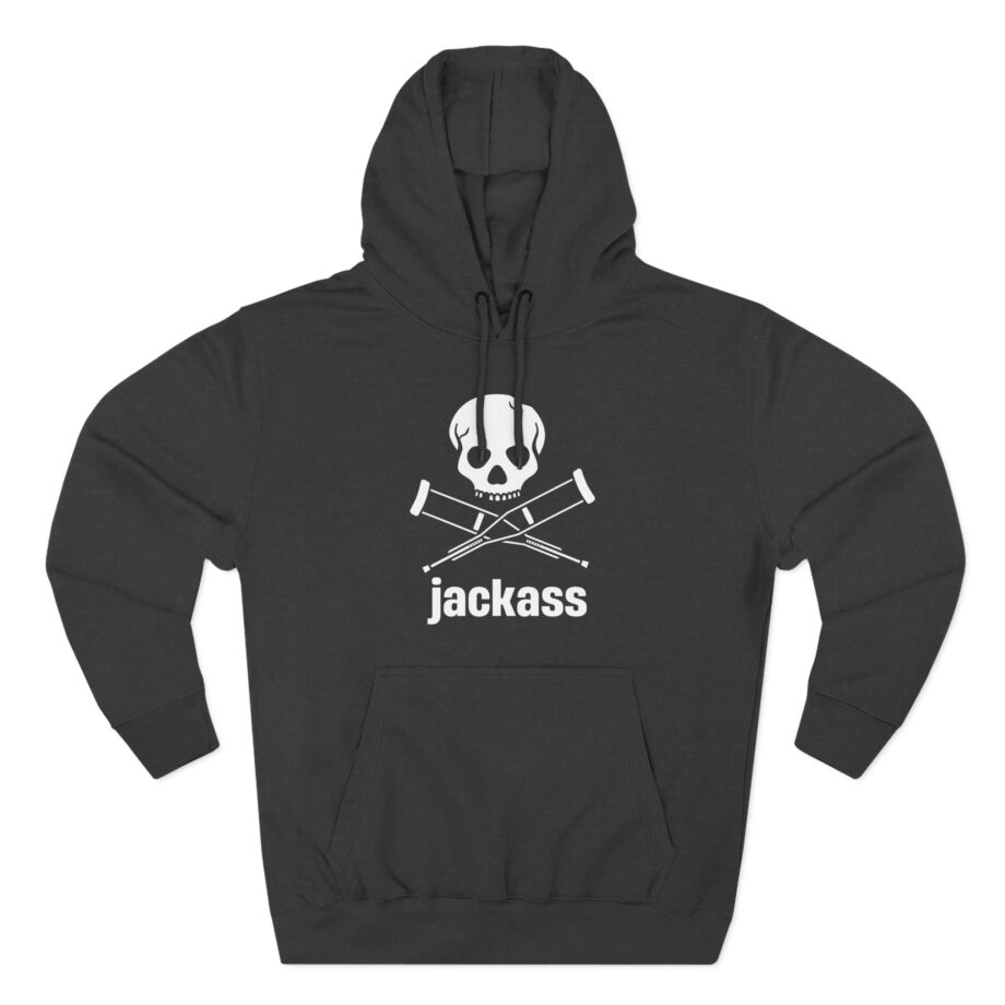 Jackass Three-Panel Fleece Hoodie