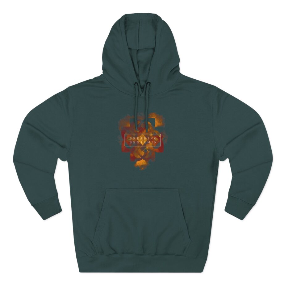 Breaking Benjamin Fire Cloud Three-Panel Fleece Hoodie