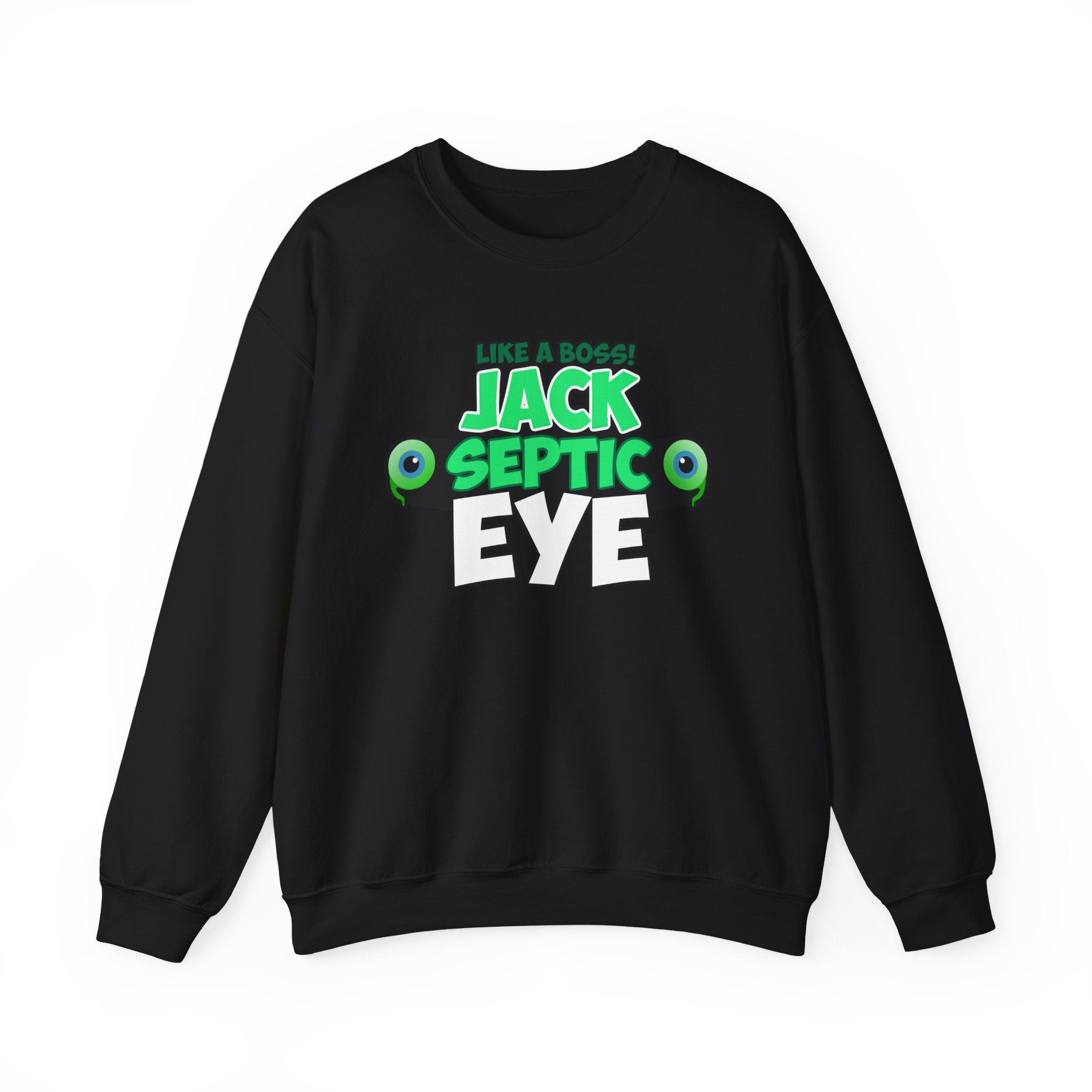 Like a Boss Jacksepticeye Unisex Heavy Blendâ„¢ Crewneck Sweatshirt