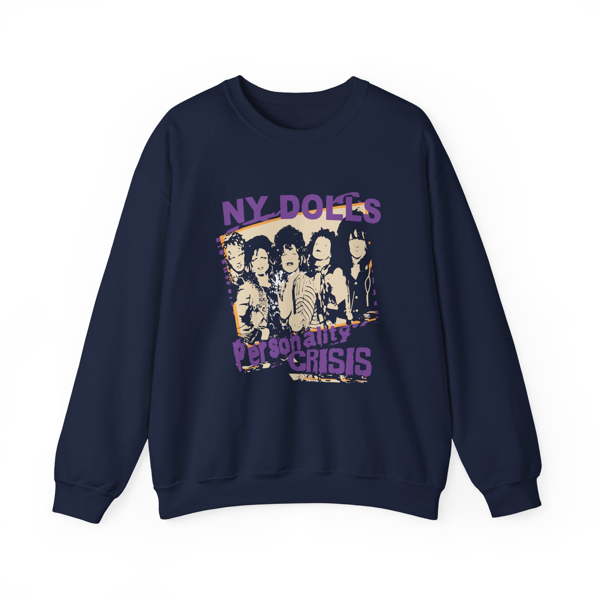 New York Dolls Personality Crisis Unisex Heavy Blendâ„¢ Crewneck Sweatshirt