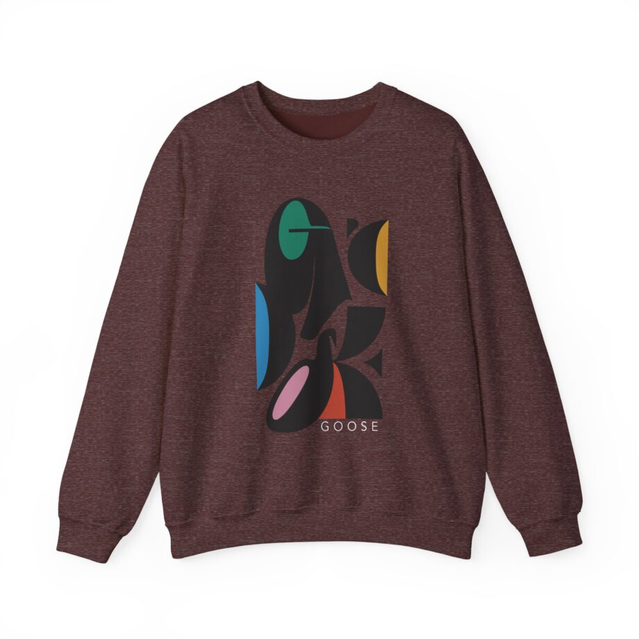 Goose Warp Spheres Unisex Heavy Blend™ Crewneck Sweatshirt