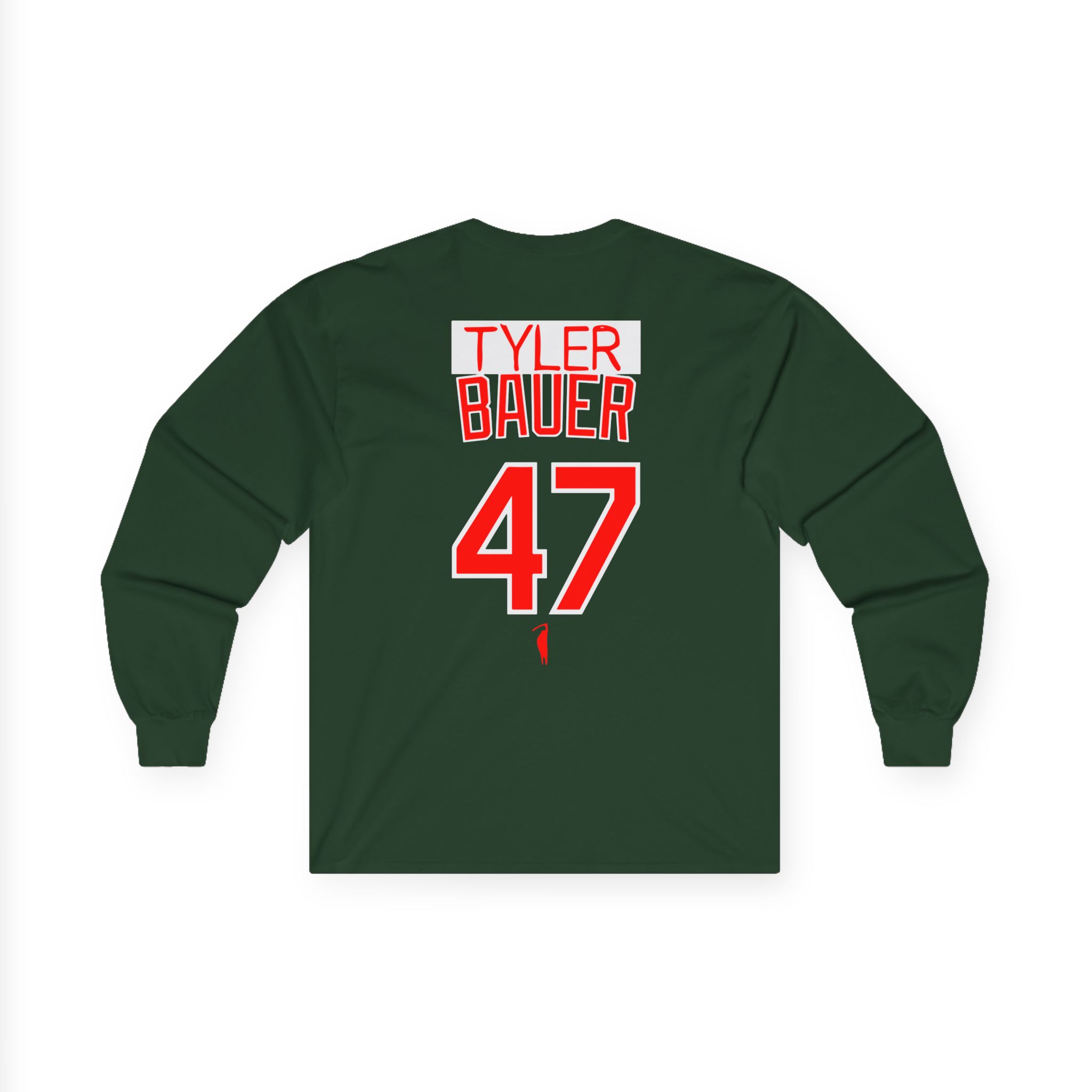 Trevor Bauer Hard Work Never Settles Unisex Ultra Cotton Long Sleeve Tee