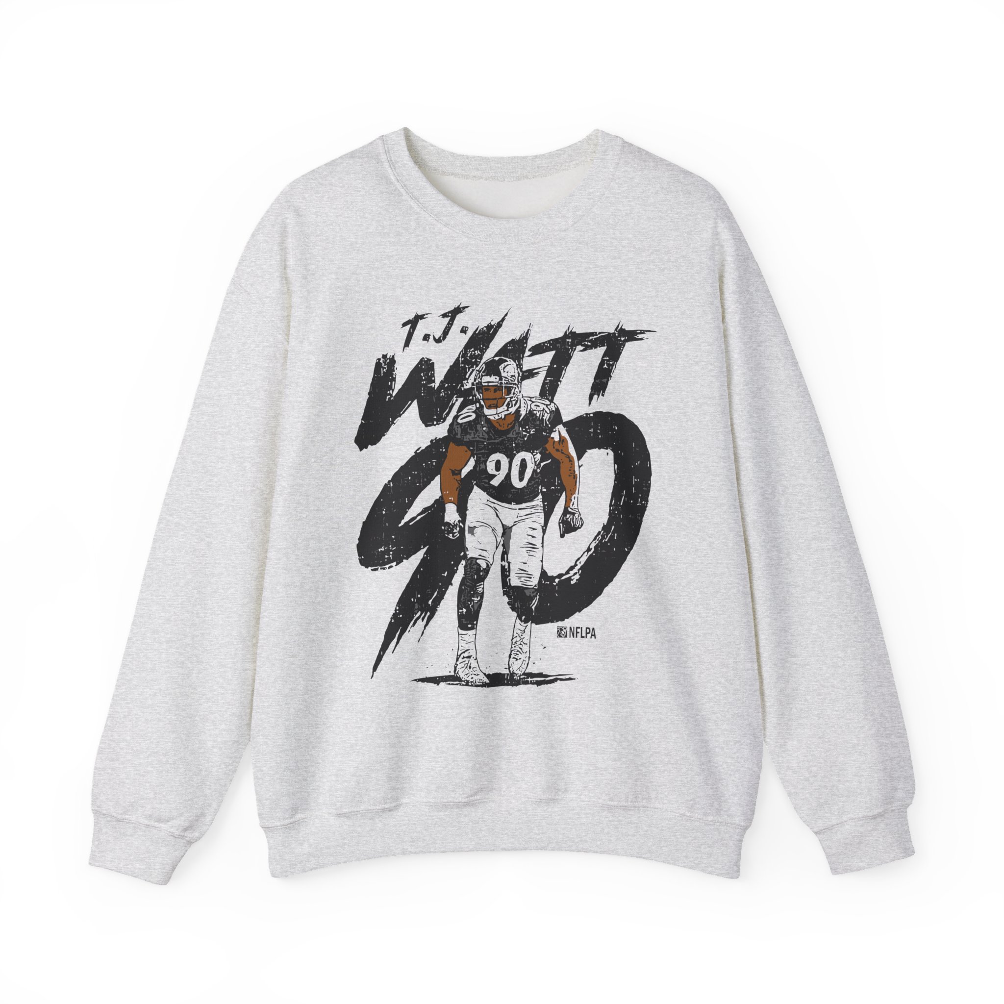 Tj Watt Rough Unisex Heavy Blendâ„¢ Crewneck Sweatshirt