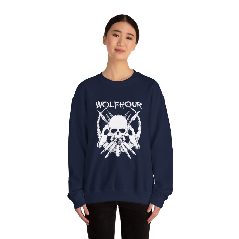 Anti Cimex Wolfhour Unisex Heavy Blend Crewneck Sweatshirt