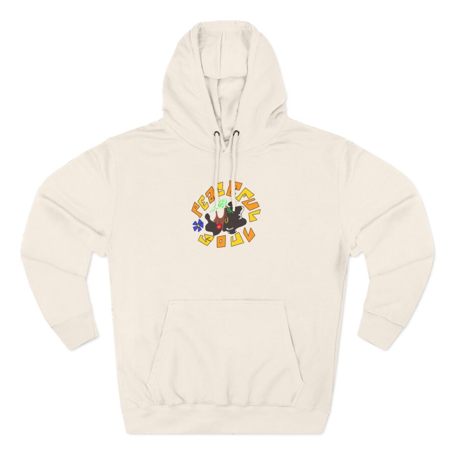 Umi Peaceful Soul Three-Panel Fleece Hoodie