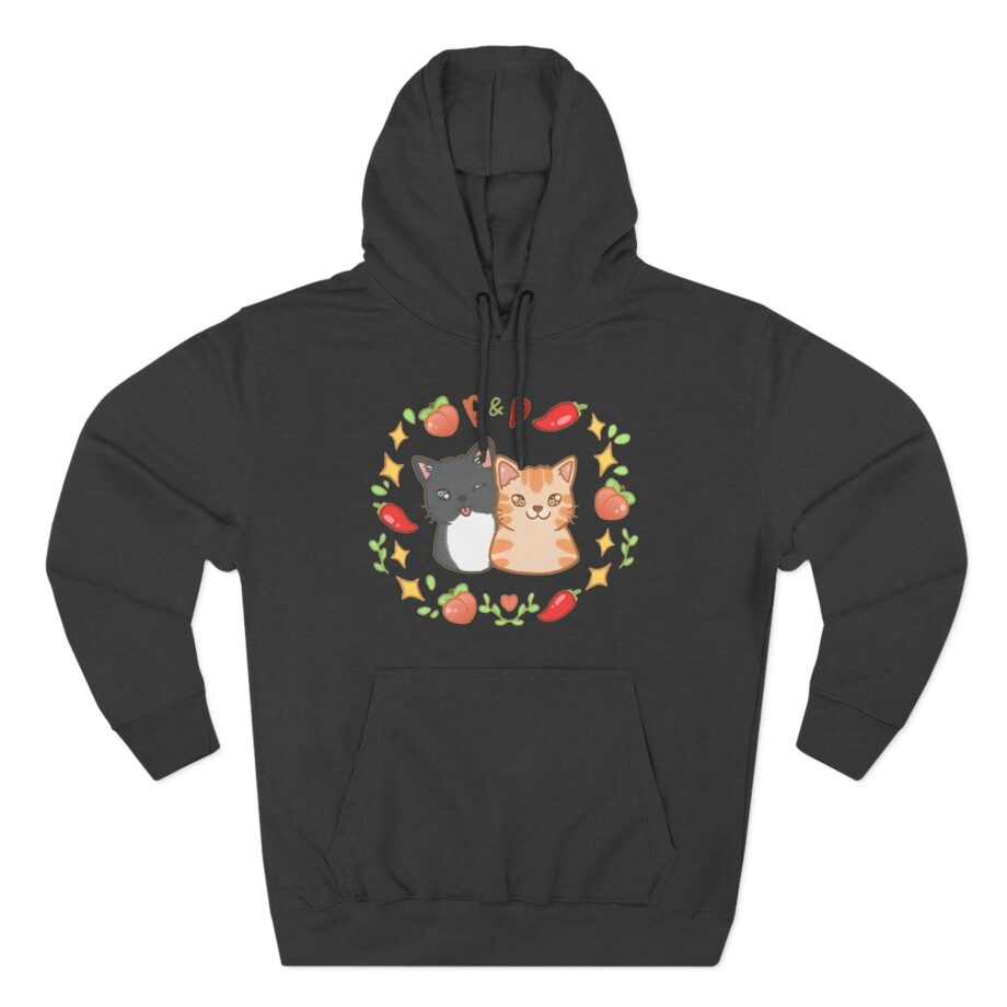 Erobb221 Three-Panel Fleece Hoodie
