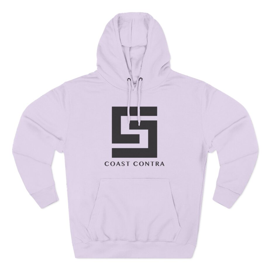 Coast Contra Logo Three-Panel Fleece Hoodie