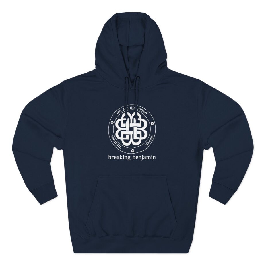 Breaking Benjamin Legacy Logo Three-Panel Fleece Hoodie