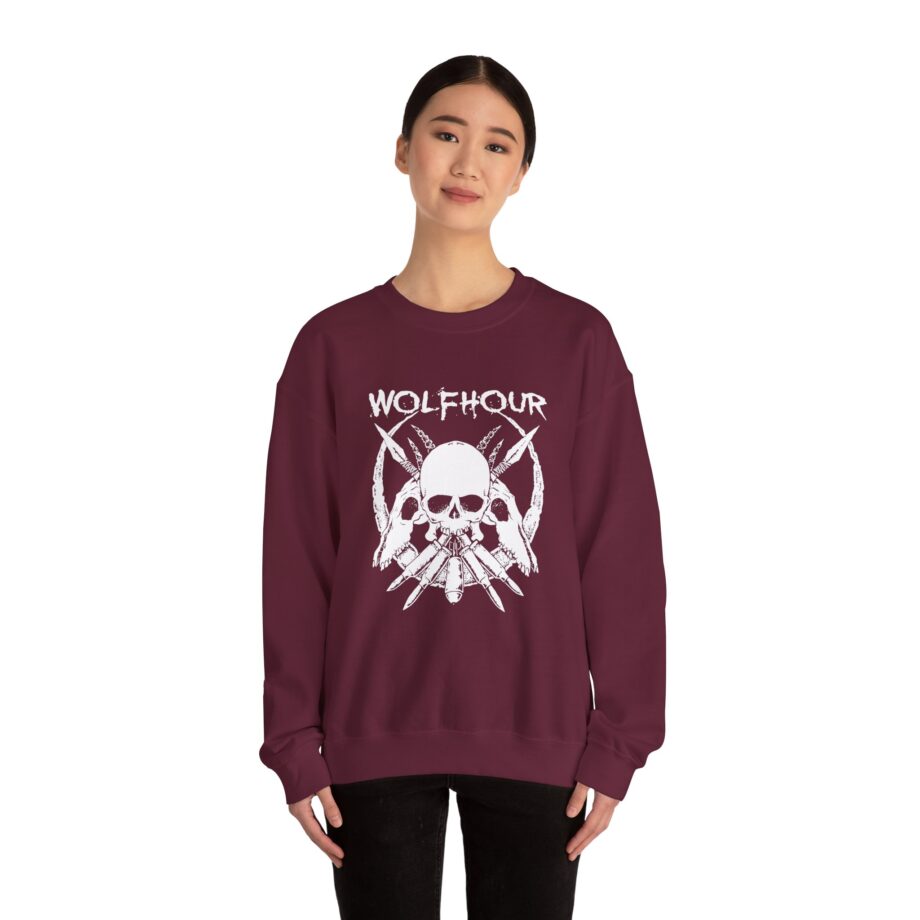 Anti Cimex Wolfhour Unisex Heavy Blend Crewneck Sweatshirt