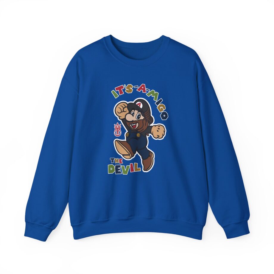 ITS-A-MIGO the Devil Unisex Heavy Blend™ Crewneck Sweatshirt