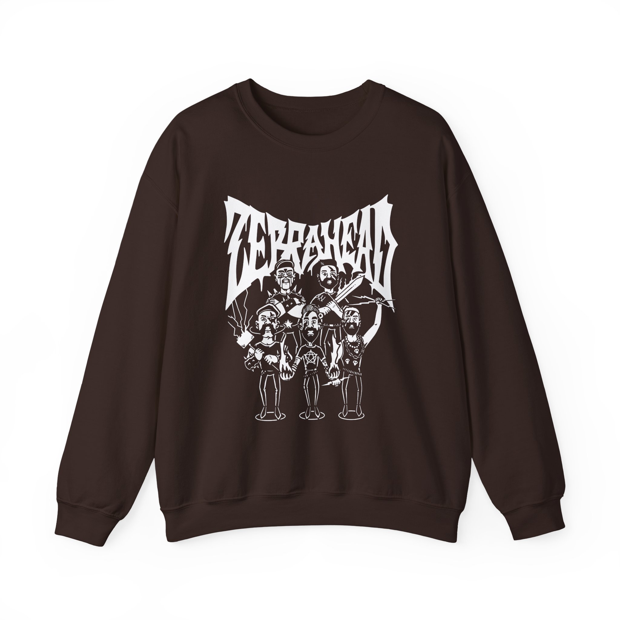 Zebrahead Goth Unisex Heavy Blendâ„¢ Crewneck Sweatshirt