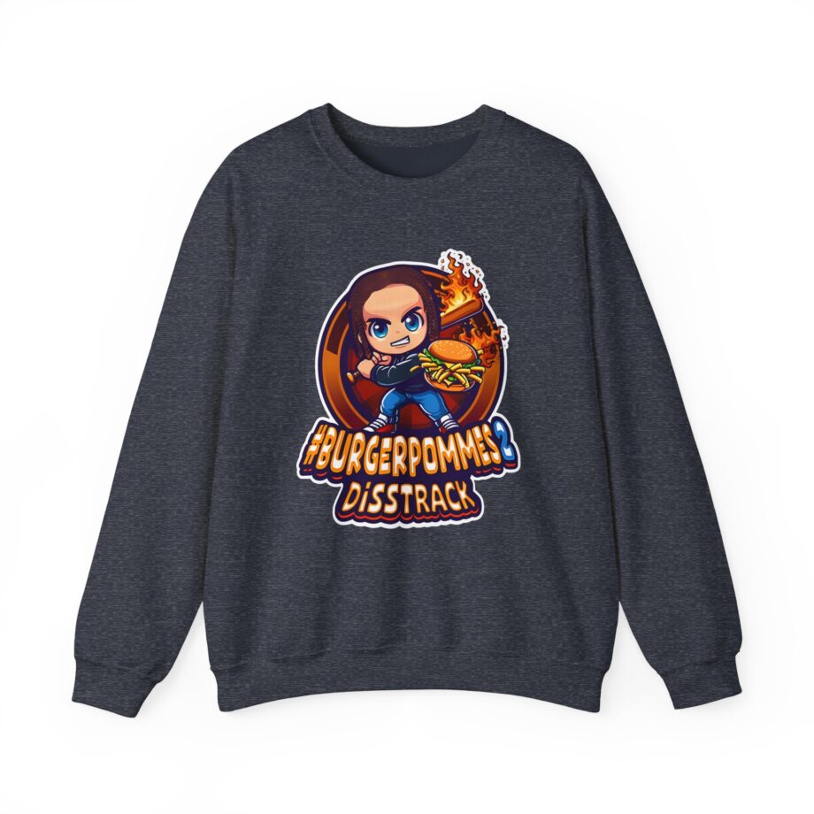 Burger Pommes Unisex Heavy Blend™ Crewneck Sweatshirt