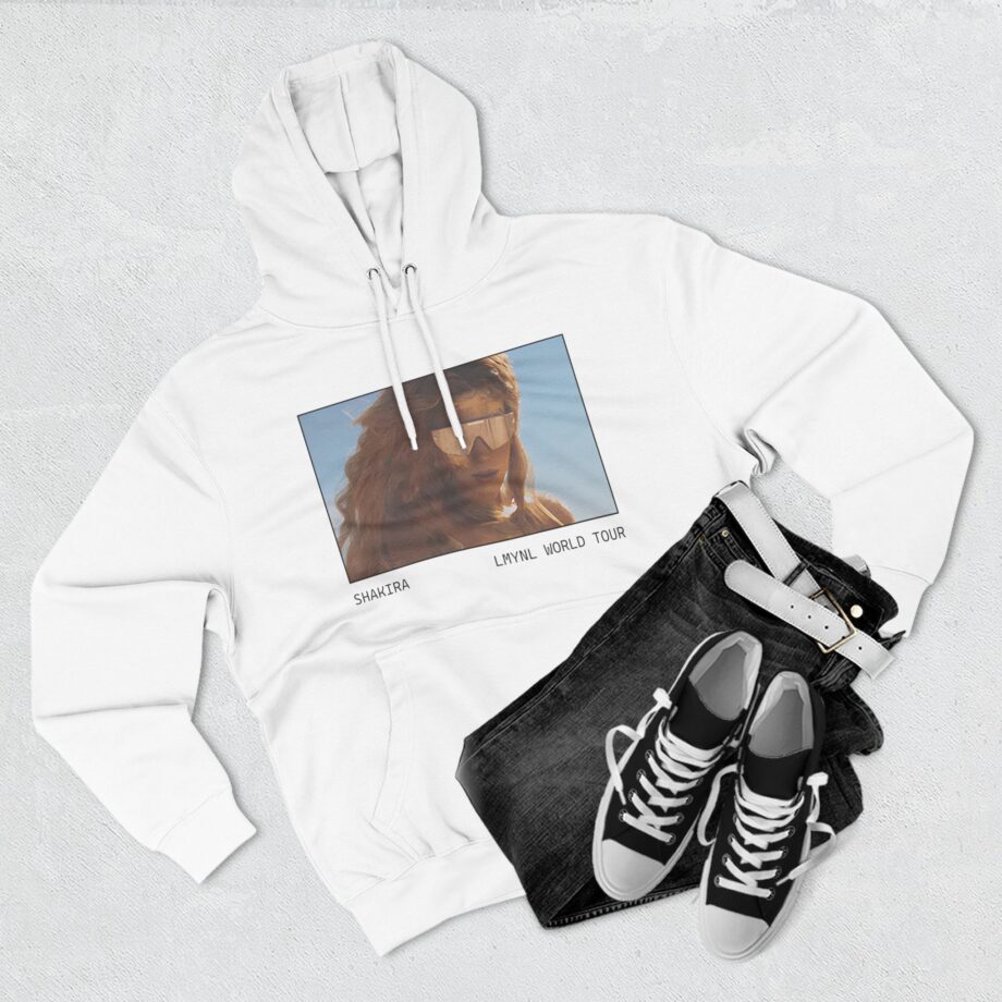 Shakira Sunglasses Three-Panel Fleece Hoodie