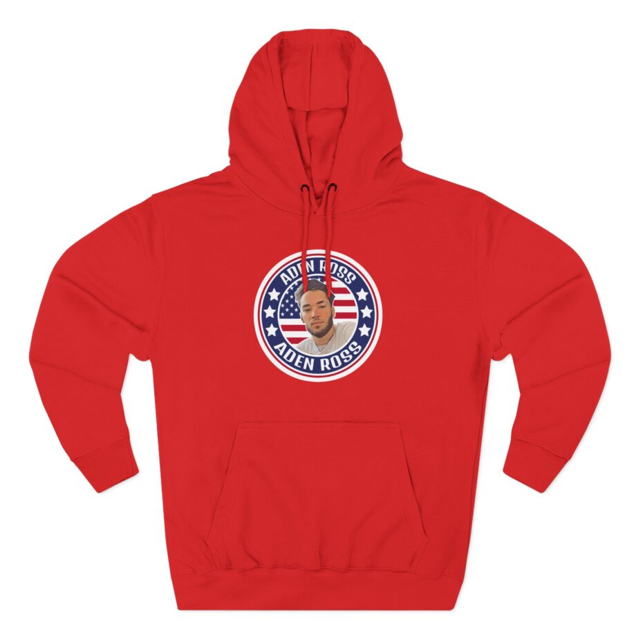 Adin Ross Three-Panel Fleece Hoodie