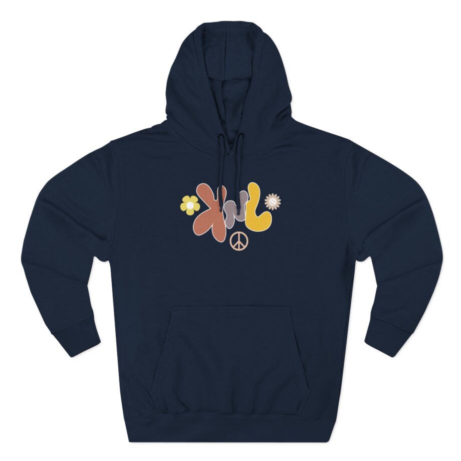 KNJ Three-Panel Fleece Hoodie