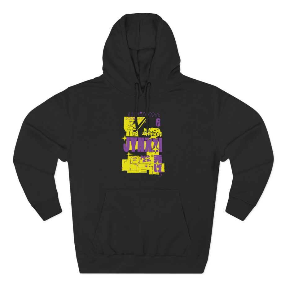 Jynxzi Three-Panel Fleece Hoodie