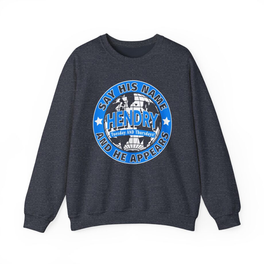 Joe Hendry Say His Name Unisex Heavy Blend™ Crewneck Sweatshirt