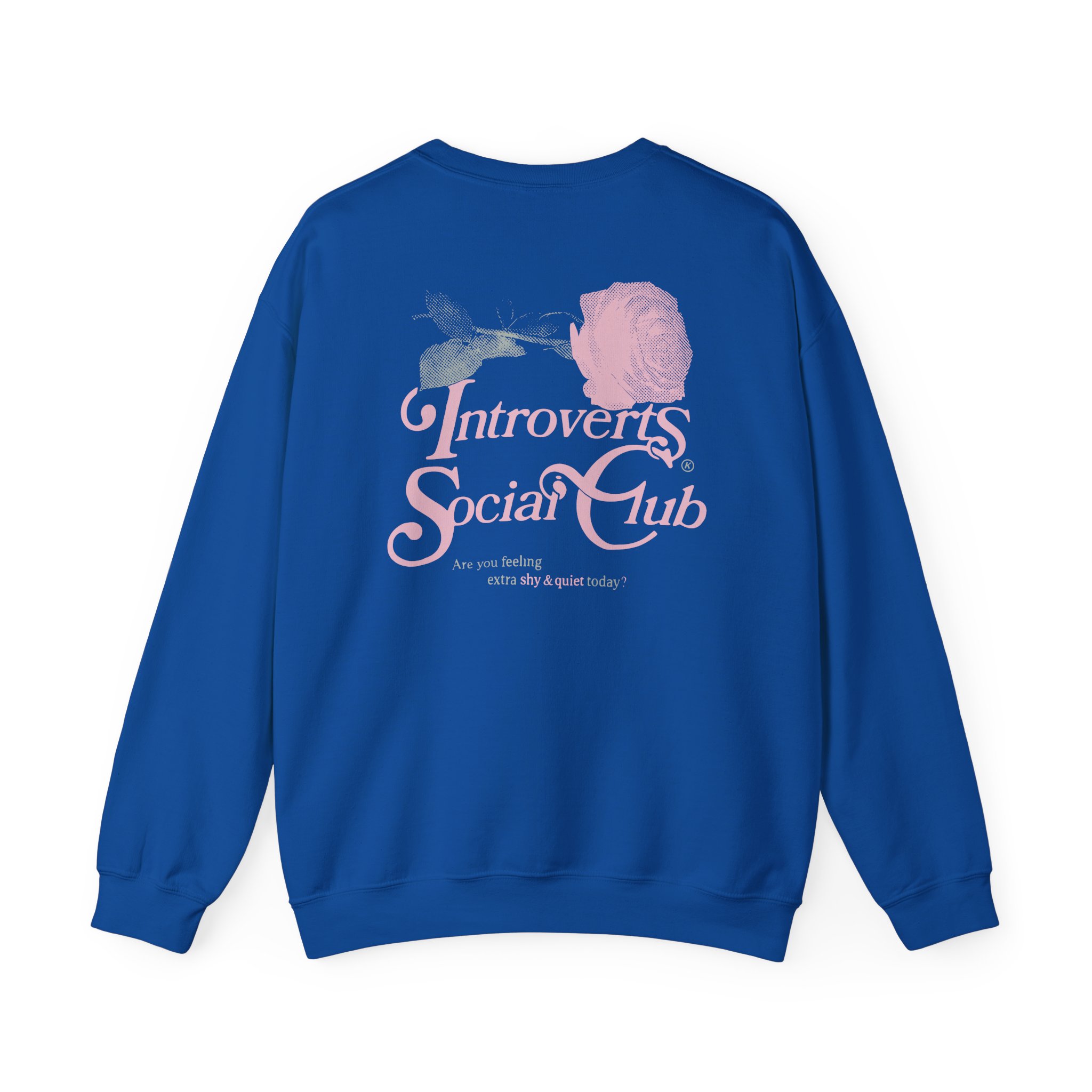 Kallmekris Introverts Social Club Unisex Heavy Blendâ„¢ Crewneck Sweatshirt