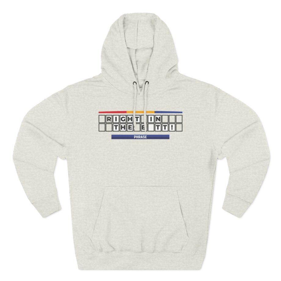 Jimmy Kimmel Right in the Butt Three-Panel Fleece Hoodie