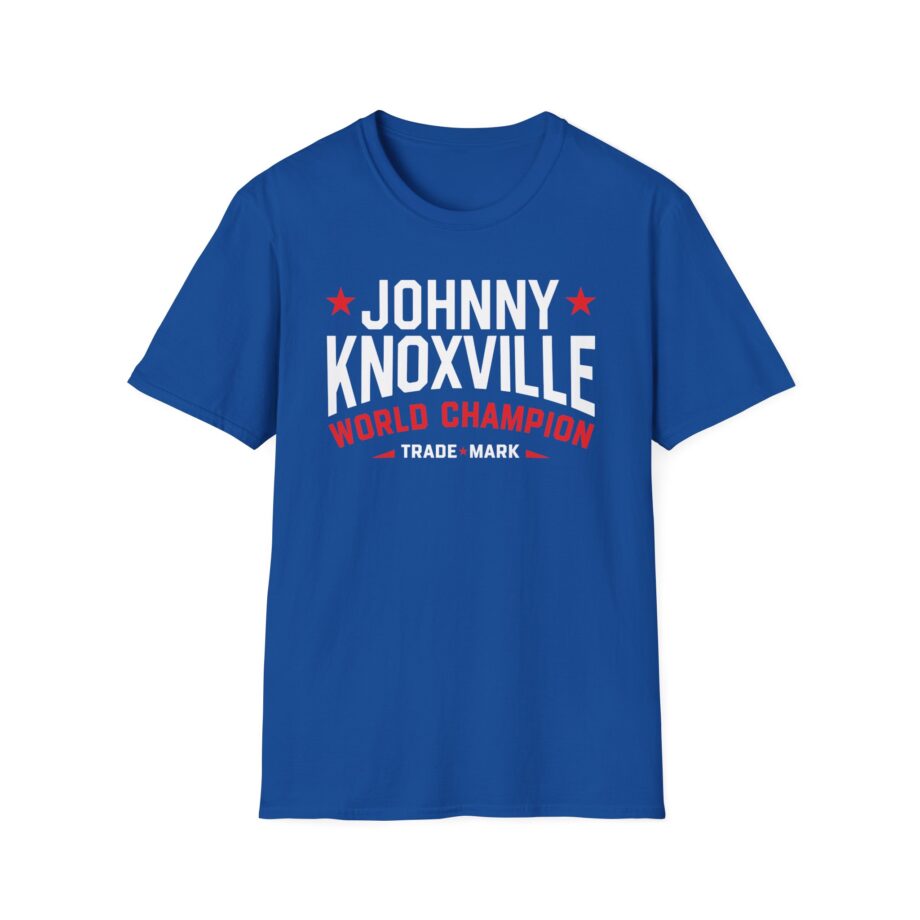 Jackass Johnny Knoxville World Champion Trade Mark Unisex Softstyle T-Shirt