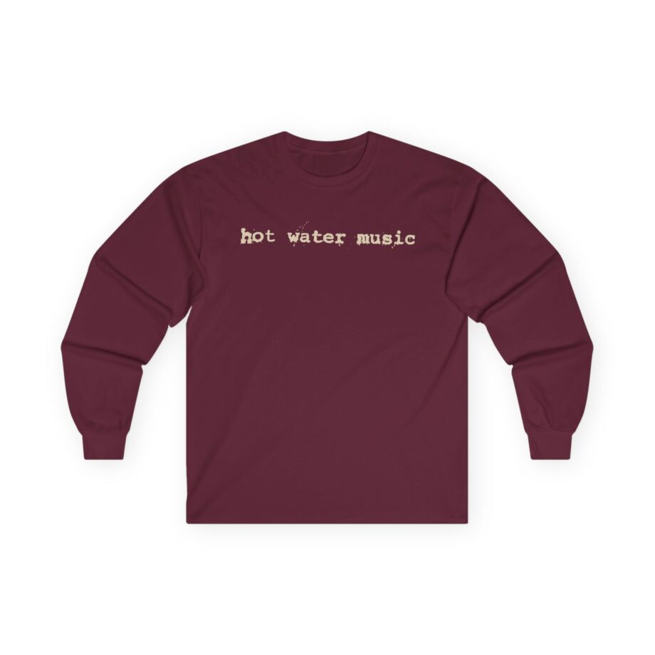 Hot Water Music Logo Unisex Ultra Cotton Long Sleeve Tee