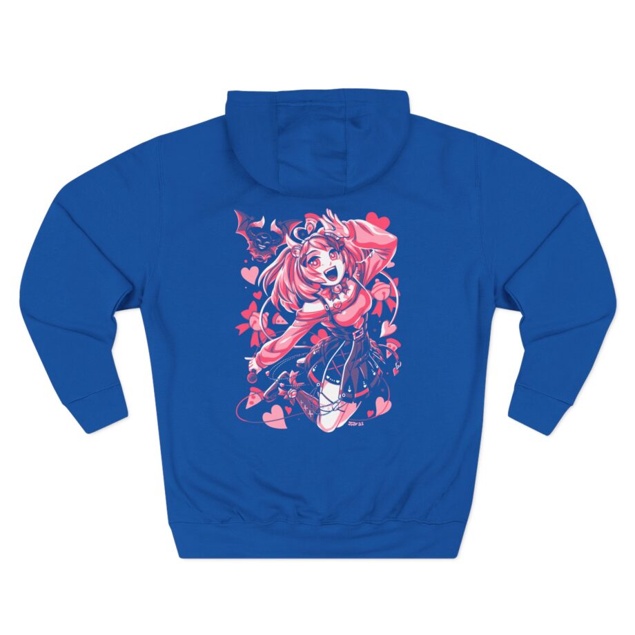 Anime Ironmouse Three-Panel Fleece Hoodie