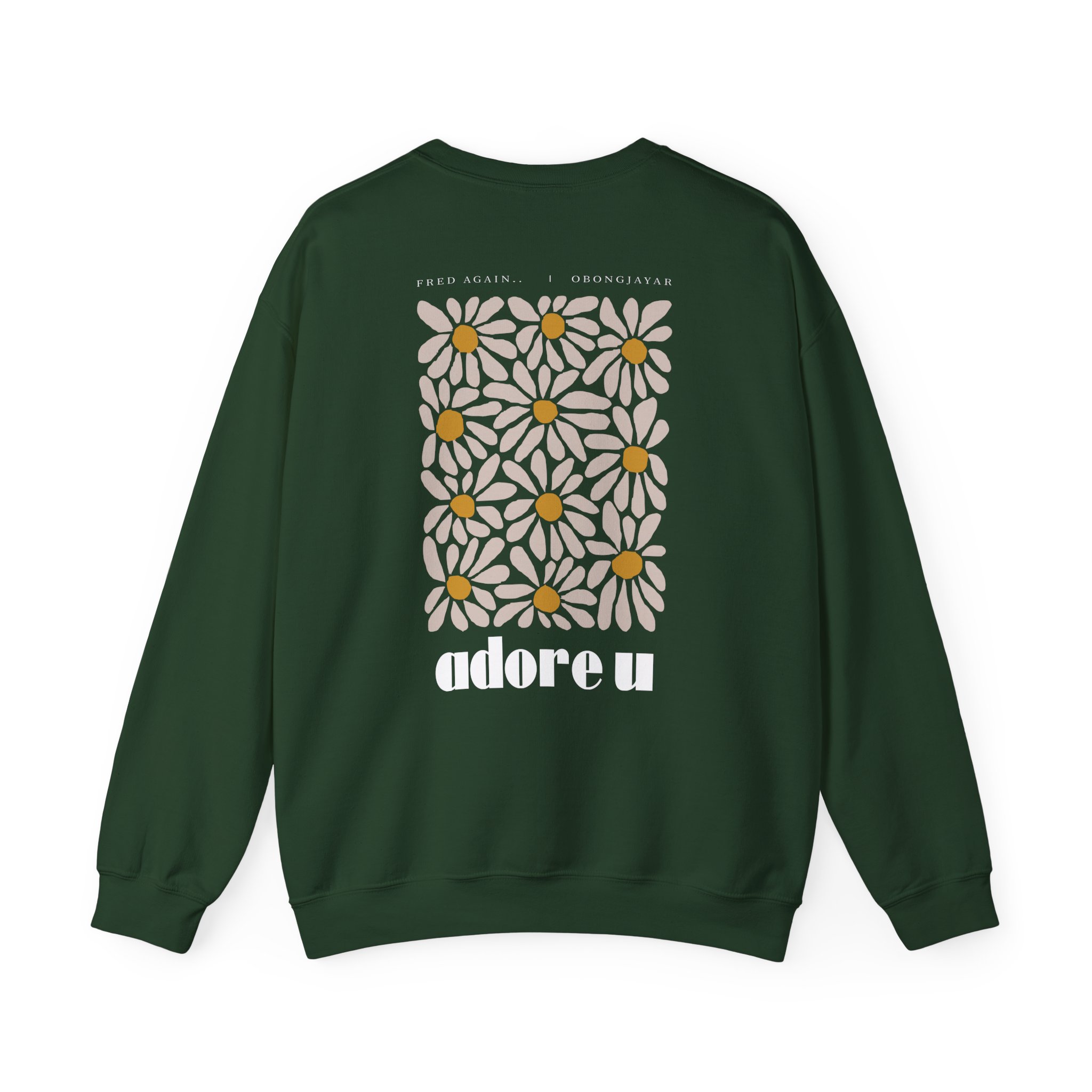 Adore U x Fred Again Unisex Heavy Blendâ„¢ Crewneck Sweatshirt