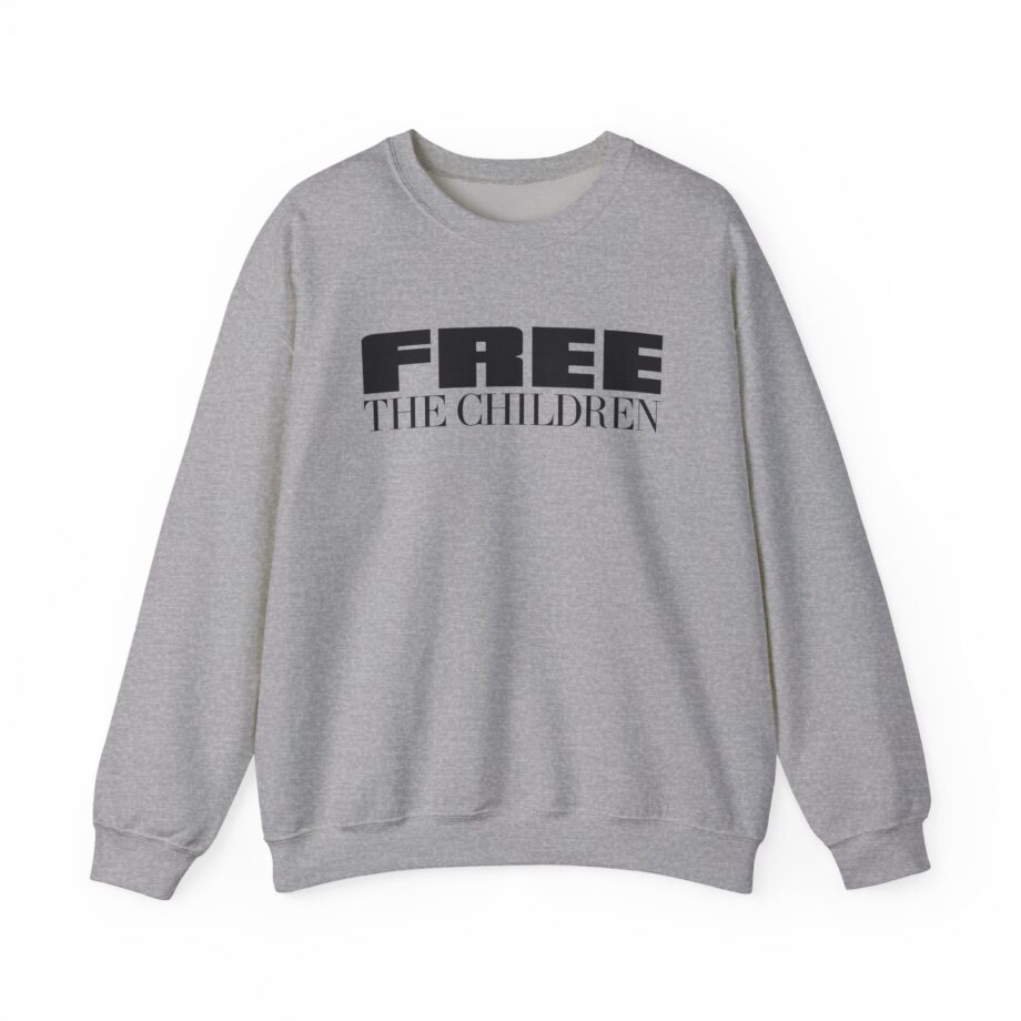 Ryan Garcia Free the Children Unisex Heavy Blend™ Crewneck Sweatshirt
