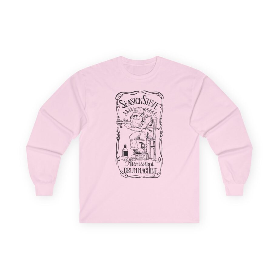 Seasick Steve Mississippi Drum Machine Unisex Ultra Cotton Long Sleeve Tee