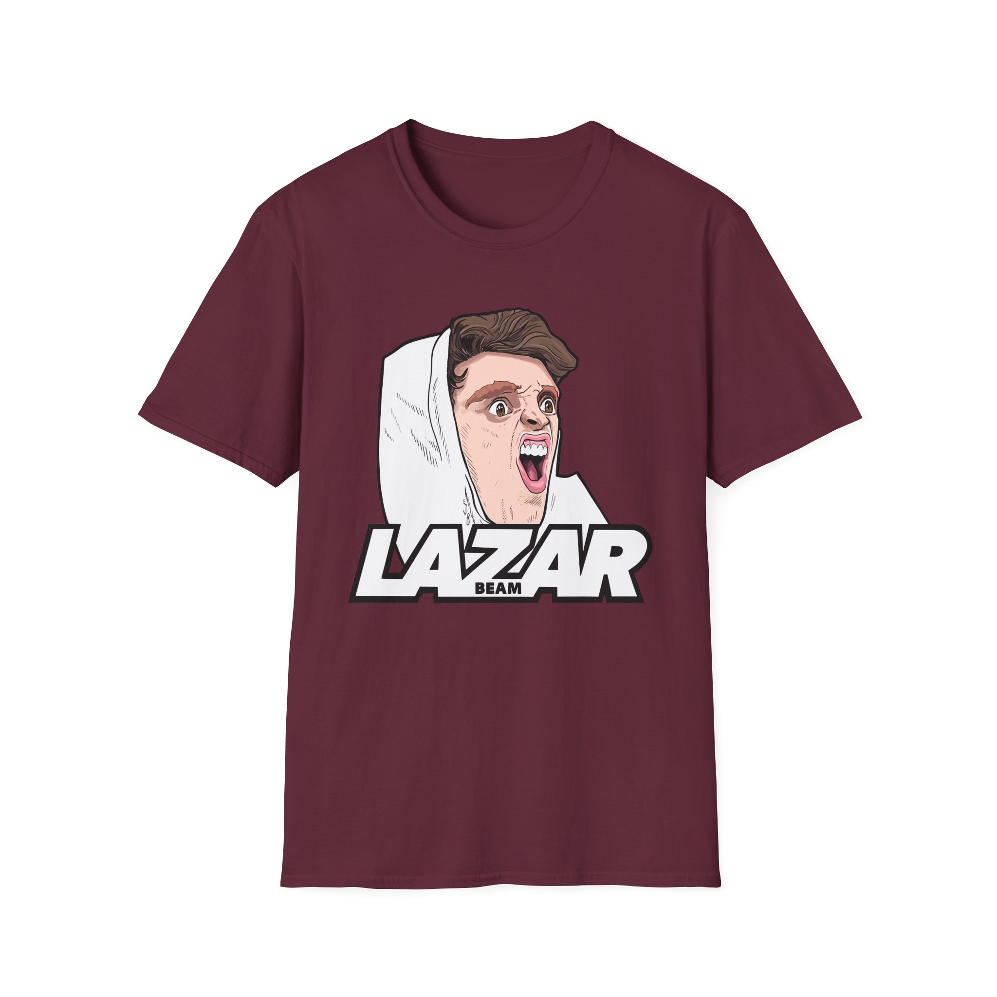 Lazar Silly Face Unisex Softstyle T-Shirt