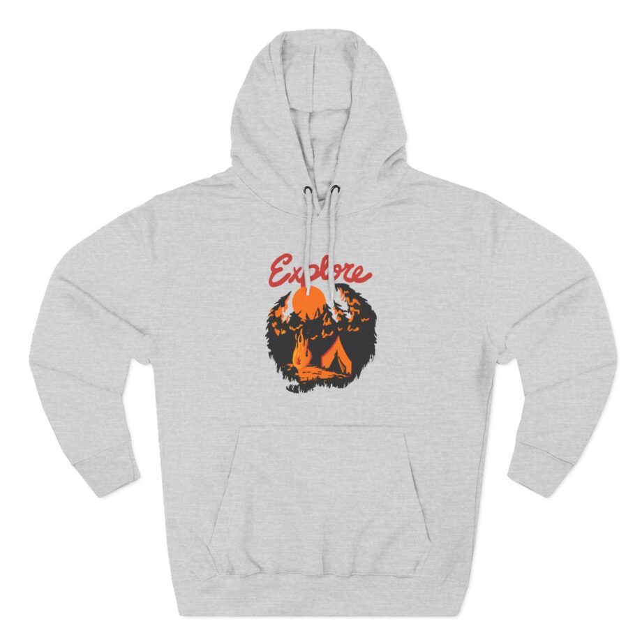 Camp Wendigoon Staff Three-Panel Fleece Hoodie