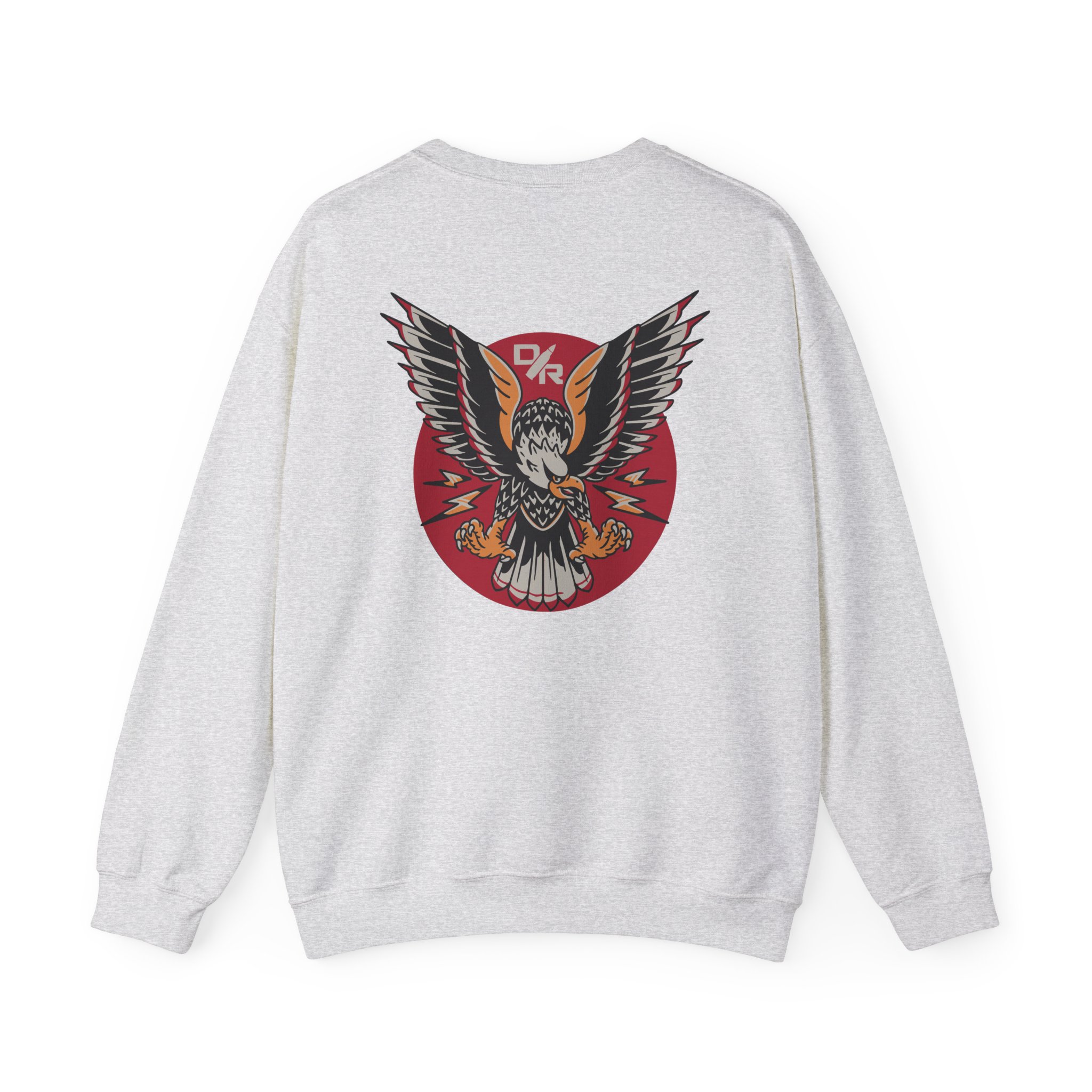 Demolition Ranch Demo Tattoo Eagle Unisex Heavy Blendâ„¢ Crewneck Sweatshirt