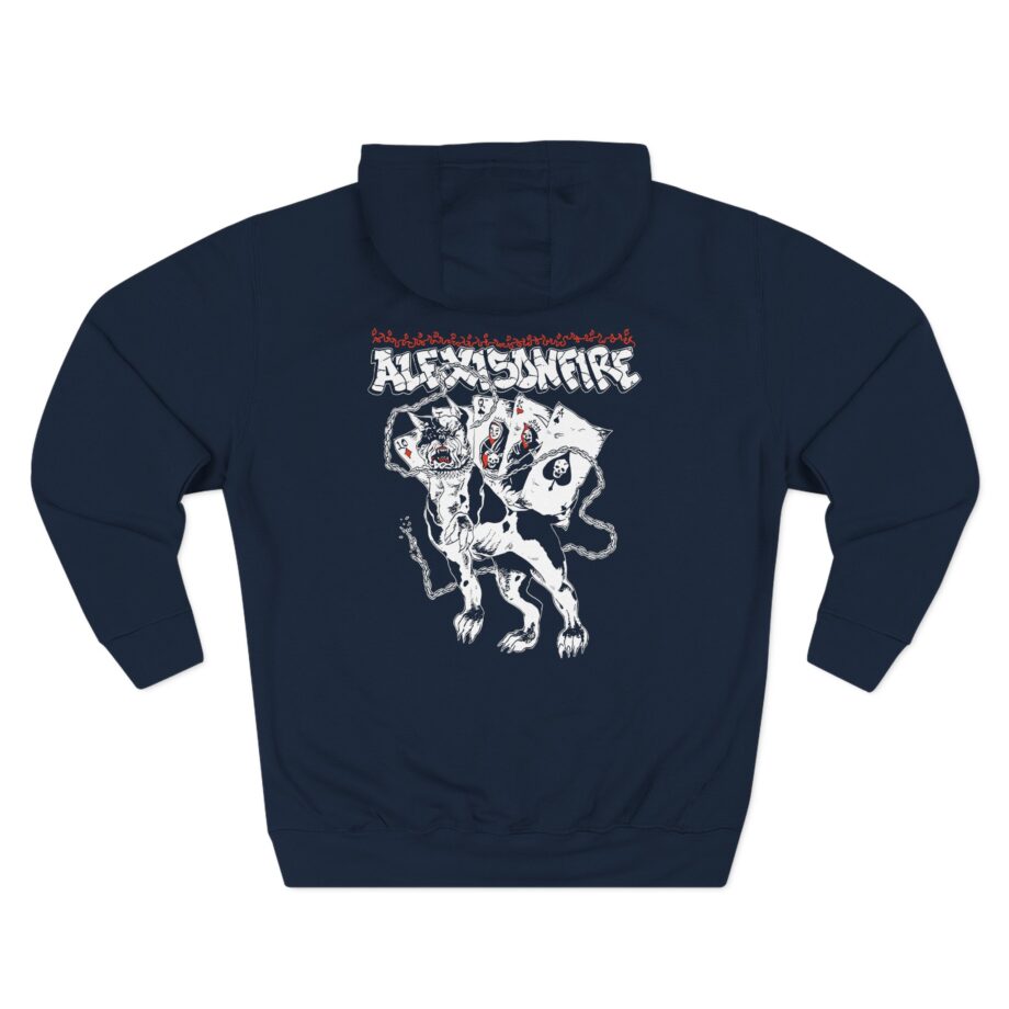 Alexisonfire Dog Chain Three-Panel Fleece Hoodie