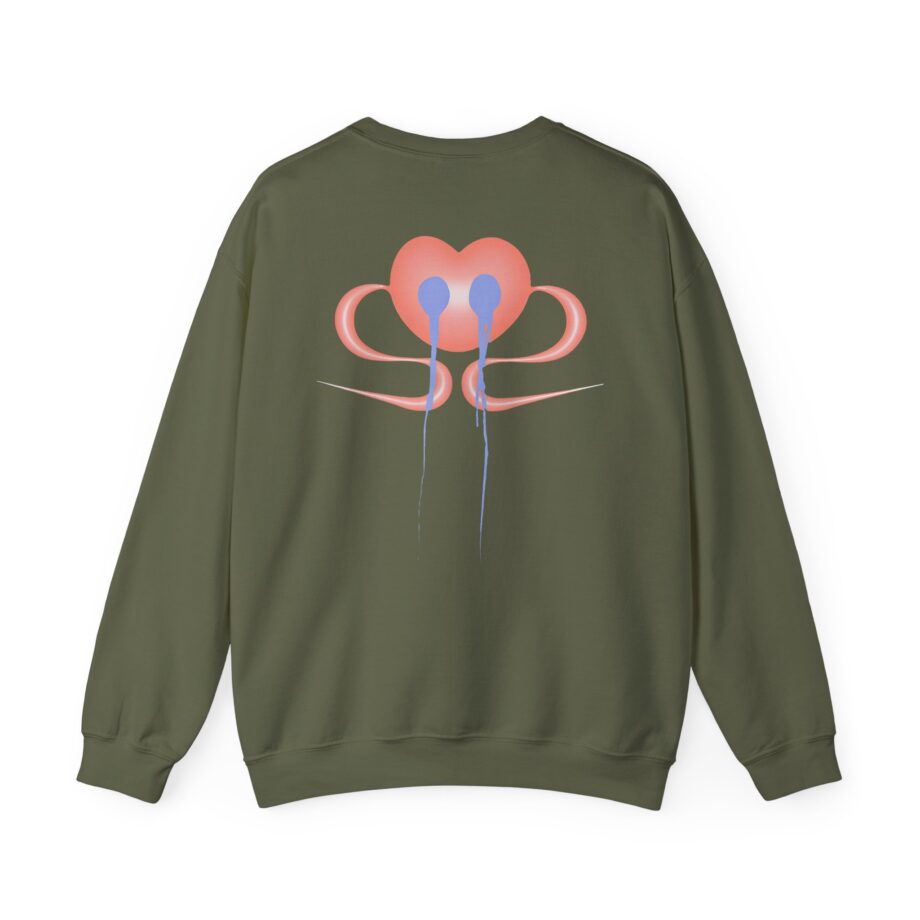 Nina Chuba Heart Unisex Heavy Blend™ Crewneck Sweatshirt