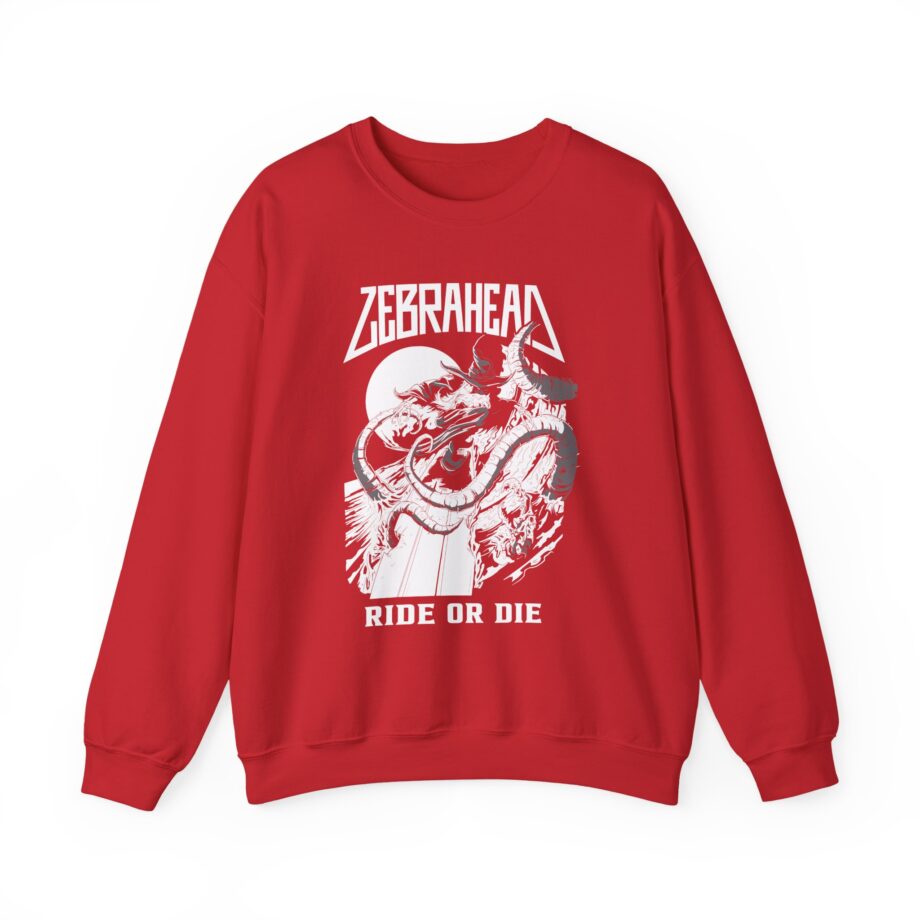 Zebrahead Ride or Die Unisex Heavy Blend™ Crewneck Sweatshirt