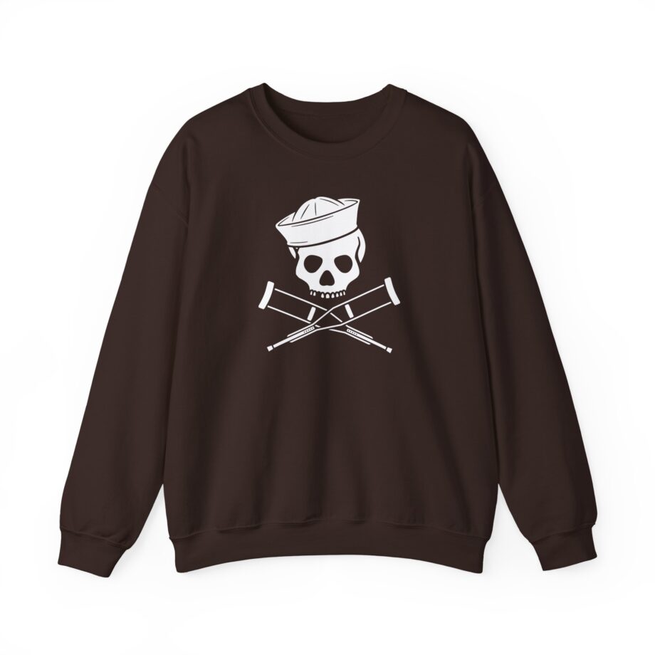 Jackass Sailor Skull & Crossbones Unisex Heavy Blend™ Crewneck Sweatshirt