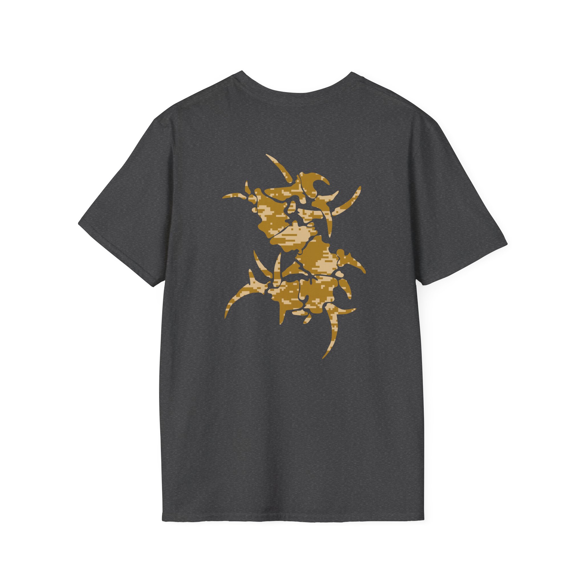Sepultura Desert Camo S Logo Unisex Softstyle T-Shirt